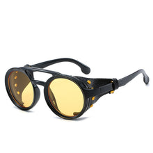 Load image into Gallery viewer, Steampunk Sunglasses Brand Design Round Sunglass Men Women Vintage Punk Sun glasses UV400 Shades Eyewear Oculos de sol