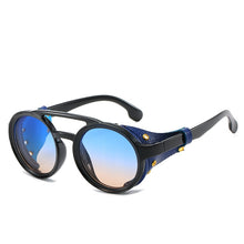 Load image into Gallery viewer, Steampunk Sunglasses Brand Design Round Sunglass Men Women Vintage Punk Sun glasses UV400 Shades Eyewear Oculos de sol