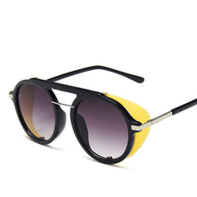 Load image into Gallery viewer, Steampunk Sunglasses Brand Design Round Sunglass Men Women Vintage Punk Sun glasses UV400 Shades Eyewear Oculos de sol