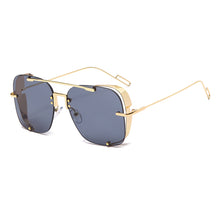 Load image into Gallery viewer, Steampunk Sunglasses Brand Design Women Men Vintage Metal Punk Sun Glasses UV400 Shades  Eyewear Oculos Gafas de sol
