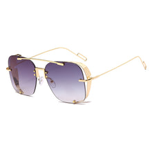 Load image into Gallery viewer, Steampunk Sunglasses Brand Design Women Men Vintage Metal Punk Sun Glasses UV400 Shades  Eyewear Oculos Gafas de sol