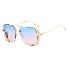 Load image into Gallery viewer, Steampunk Sunglasses Brand Design Women Men Vintage Metal Punk Sun Glasses UV400 Shades  Eyewear Oculos Gafas de sol