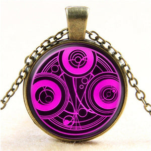 Nuovo film Steampunk fatto a mano nel Regno Unito Dr Doctor Who Bomb collana in bronzo vetro argento gioielli con ciondolo uomo donna regalo HZ1 