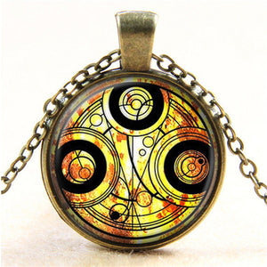 Nuovo film Steampunk fatto a mano nel Regno Unito Dr Doctor Who Bomb collana in bronzo vetro argento gioielli con ciondolo uomo donna regalo HZ1 