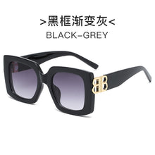 Load image into Gallery viewer, Style Classic Retro Sunglasses Women Oversize Square Men Frame Hollow out Sun Glasses Ladies Lens Sunglasses Oculos UV400