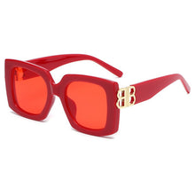 Load image into Gallery viewer, Style Classic Retro Sunglasses Women Oversize Square Men Frame Hollow out Sun Glasses Ladies Lens Sunglasses Oculos UV400