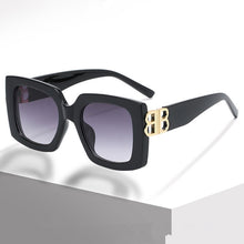 Load image into Gallery viewer, Style Classic Retro Sunglasses Women Oversize Square Men Frame Hollow out Sun Glasses Ladies Lens Sunglasses Oculos UV400