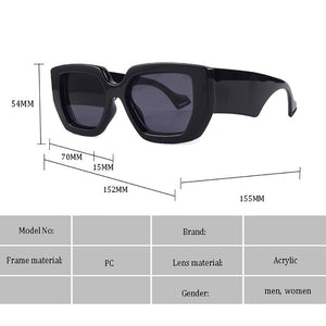 Style Design Wide Leg  Shade Sunglasses JDA3230