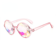 Load image into Gallery viewer, Style Glasses Rave Men Round Kaleidoscope Sunglasses Women Party Psychedelic Prism Diffracted Lens EDM Sunglasses Female