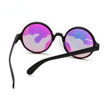 Load image into Gallery viewer, Style Glasses Rave Men Round Kaleidoscope Sunglasses Women Party Psychedelic Prism Diffracted Lens EDM Sunglasses Female