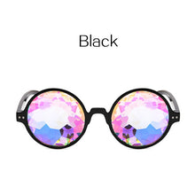 Load image into Gallery viewer, Style Glasses Rave Men Round Kaleidoscope Sunglasses Women Party Psychedelic Prism Diffracted Lens EDM Sunglasses Female