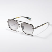 Load image into Gallery viewer, Style  Titanium Large Oversize Frame Vintage Sunglasses Men's Square Women's Retro Glass