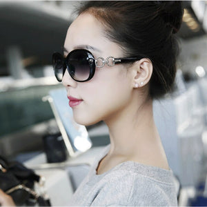 Style Ladies Sunglasses Sunglasses Outdoor Big Frame Polarized Sunglasses Retro Sunglasses