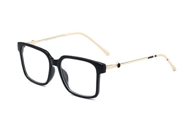Style Square Small Frame Glasses Women'S 2023  Brand Designer For Men'S Eyewears Ladies Clear Plain Mirror