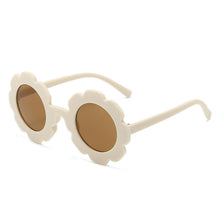 Load image into Gallery viewer, Sun Flower Round Cute kids sunglasses UV400 for Boy girls toddler Lovely baby sun glasses Children Oculos de sol