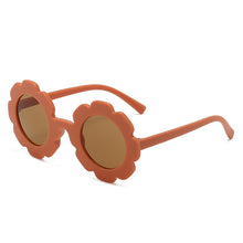 Load image into Gallery viewer, Sun Flower Round Cute kids sunglasses UV400 for Boy girls toddler Lovely baby sun glasses Children Oculos de sol
