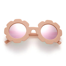 Load image into Gallery viewer, Sun Flower Round Cute kids sunglasses UV400 for Boy girls toddler Lovely baby sun glasses Children Oculos de sol