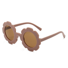 Load image into Gallery viewer, Sun Flower Round Cute kids sunglasses UV400 for Boy girls toddler Lovely baby sun glasses Children Oculos de sol