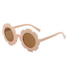 Load image into Gallery viewer, Sun Flower Round Cute kids sunglasses UV400 for Boy girls toddler Lovely baby sun glasses Children Oculos de sol