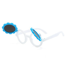 Load image into Gallery viewer, Sunflower Cartoon Children Sunglasses Cute Baby Cartoon Flip Kids Sunglasses Glasses Frame