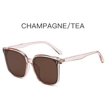 Carica l&#39;immagine nel visualizzatore di Gallery, Sunglasses Brand Design Sunglasses Korean Men Women Thin Glasses  Driving Metal Accessories Style Of Star UV400