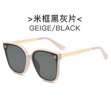 Carica l&#39;immagine nel visualizzatore di Gallery, Sunglasses Brand Design Sunglasses Korean Men Women Thin Glasses  Driving Metal Accessories Style Of Star UV400