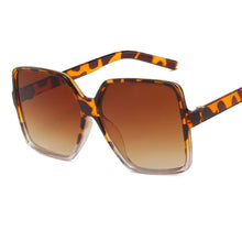 Load image into Gallery viewer, New Sunglasses Women Oversize Fashion Gradient Brand Designer Female Sun Glasses UV400 lentes de sol mujer очки