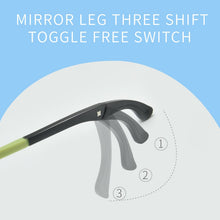 Load image into Gallery viewer, TR Sports Eyeglasses Full Rim Optical Frame Cat Eye Vintage Nerd Spectacle Adjustable Ear Hook Design Eye Glasses 6004