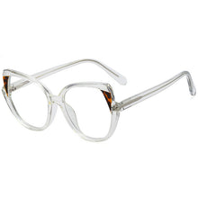 Load image into Gallery viewer, TR90 Cat Eye Women Optical Glasses Frame Retro Spring Hinge Anti Blue Light Eyewear Men Round Red Pink Eyeglasses Frame