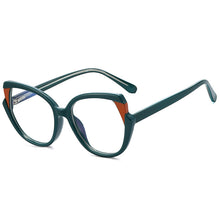 Load image into Gallery viewer, TR90 Cat Eye Women Optical Glasses Frame Retro Spring Hinge Anti Blue Light Eyewear Men Round Red Pink Eyeglasses Frame