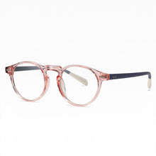 Load image into Gallery viewer, TR90 Color Changing Anti Blue Light Goggles Men&#39;s Simple Spectacle Frames Ladies Retro Comfortable Myopia Eyeglasses