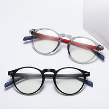 Load image into Gallery viewer, TR90 Color Changing Anti Blue Light Goggles Men&#39;s Simple Spectacle Frames Ladies Retro Comfortable Myopia Eyeglasses