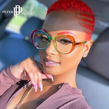 Load image into Gallery viewer, TR90 Colorful Computer Glasses Women Blue Light Blocking Eyeglasses Ladies Prescription Optical Frames Gaming Goggles