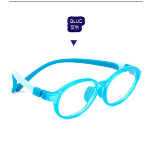 TR90 Silicon Children's Optical Frames Light Flexible Eyeglasses Non Slipping Spectacles Boys Girls Eye Glasses Soft Eyewear