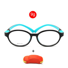 Load image into Gallery viewer, TR90 Silicon Children&#39;s Optical Frames Light Flexible Eyeglasses Non Slipping Spectacles Boys Girls Eye Glasses Soft Eyewear