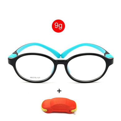 TR90 Silicon Children's Optical Frames Light Flexible Eyeglasses Non Slipping Spectacles Boys Girls Eye Glasses Soft Eyewear