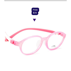 TR90 Silicon Children's Optical Frames Light Flexible Eyeglasses Non Slipping Spectacles Boys Girls Eye Glasses Soft Eyewear