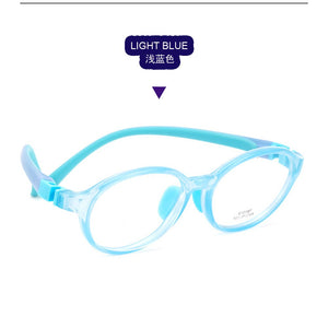 TR90 Silicon Children's Optical Frames Light Flexible Eyeglasses Non Slipping Spectacles Boys Girls Eye Glasses Soft Eyewear