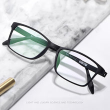 Load image into Gallery viewer, TR90 glasses frame men&#39;s ultralight full frame glasses frame female myopia comfortable square prescription glasses 8870