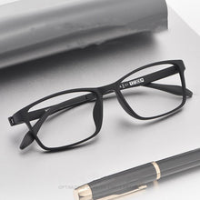 Load image into Gallery viewer, TR90 glasses frame men&#39;s ultralight full frame glasses frame female myopia comfortable square prescription glasses 8870