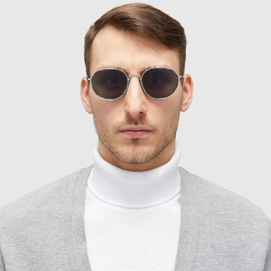 Thom Brand Design Polarized Sunglasses Classic Pilot Anti Glare Men Women Retro Double Beam UV400 Protection Sun Glasses