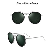 Load image into Gallery viewer, Thom Brand Design Polarized Sunglasses Classic Pilot Anti Glare Men Women Retro Double Beam UV400 Protection Sun Glasses