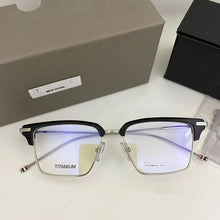 Load image into Gallery viewer, Thom Brand Glasses Frame TBX422 Square Half Frames Pure Titanium Ultra-light Eyeglasses Anti-blue Light Men Women Eyewear