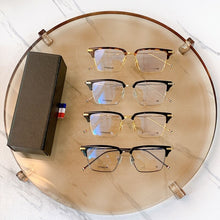 Load image into Gallery viewer, Thom Brand Glasses Frame TBX422 Square Half Frames Pure Titanium Ultra-light Eyeglasses Anti-blue Light Men Women Eyewear