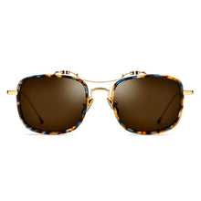 Load image into Gallery viewer, Thom Brand UV protection Retro Square anti glare polarized sunglasses  men and women Pilot Sun Glasses TBS816 Browne