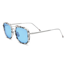 Load image into Gallery viewer, Thom Brand UV protection Retro Square anti glare polarized sunglasses  men and women Pilot Sun Glasses TBS816 Browne