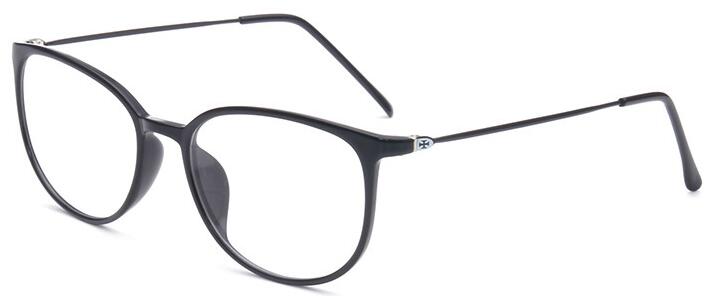 Tiny Retro Glasses Spectacle Frame TR90 Material Cat's Eye Women's Eyeglass Frame Simple Transparent Computer Glasses