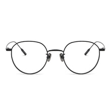 Load image into Gallery viewer, Titanium Frame Glasses Frame Pure Titanium Oval 80807 Literary Simple Large Frame Can Be Equipped With Myopia Mirror