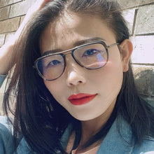 Load image into Gallery viewer, Trend  Glasses  Titanium Optical Frame Man And Woman  Brand Prescription  Blue Light Glasses