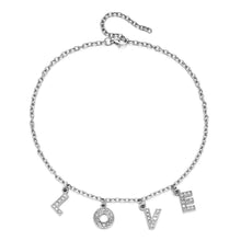 Load image into Gallery viewer, New Trend Silver Color Alphabet Bitch Pendant Fun Game Statement Necklace Women Charm Party Clavicle Chain Jewelry Accessories